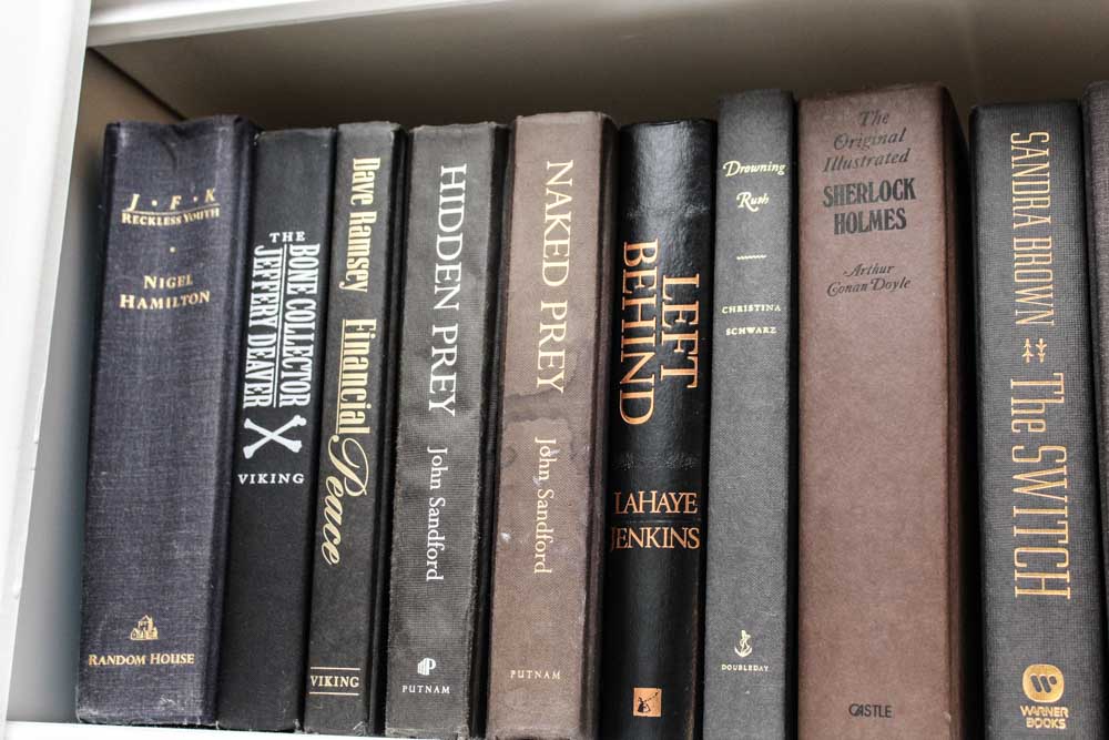 Collection of Fiction and Non-Fiction Books