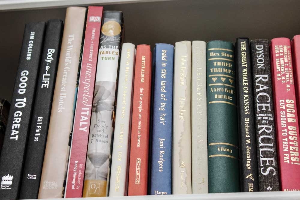 Collection of Fiction and Non-Fiction Books