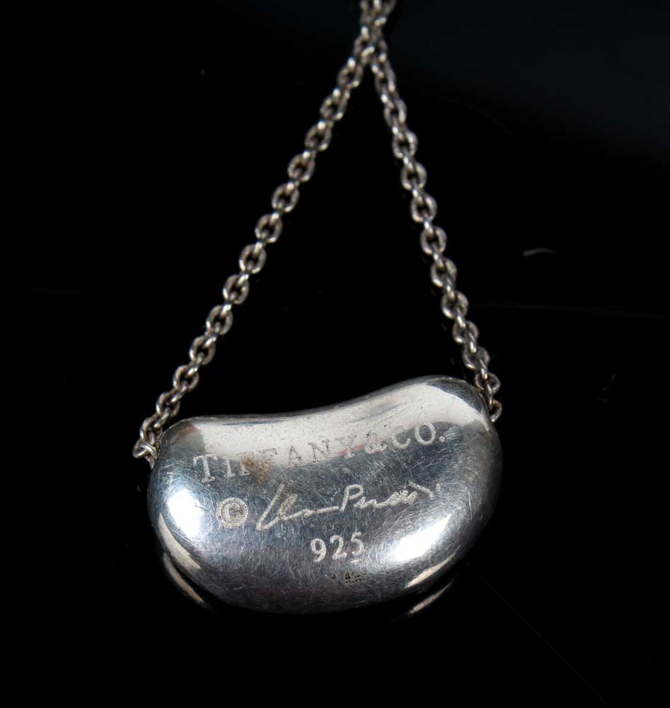 Elsa Peretti for Tiffany & Co. Sterling Silver Bean Necklace