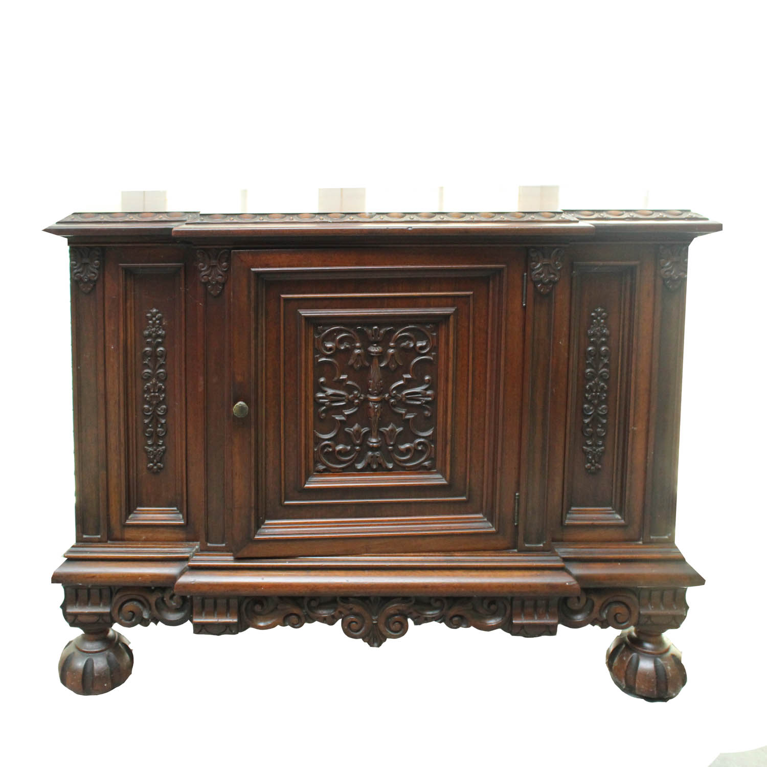 Vintage Renaissance Style Buffet Cabinet