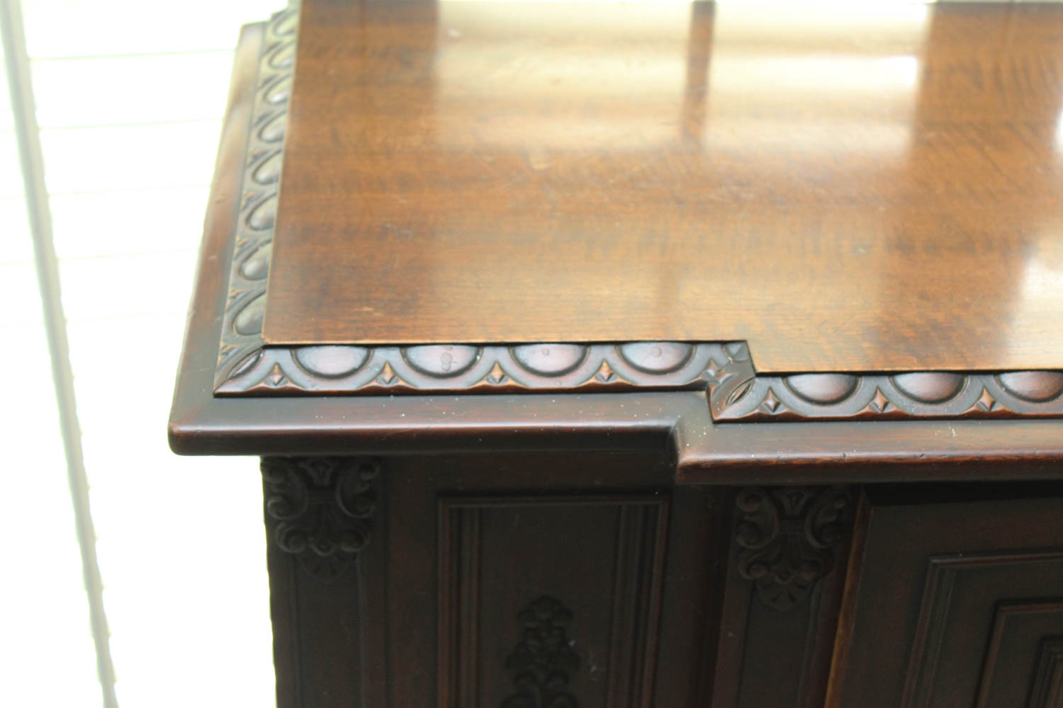 Vintage Renaissance Style Buffet Cabinet