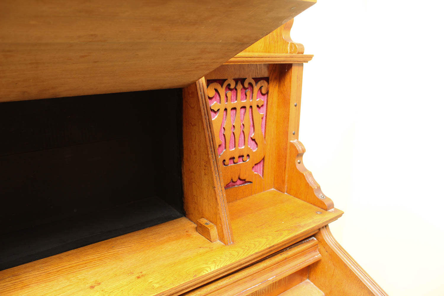 19th Century Eastlake Style Oak Pump Organ