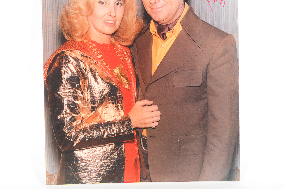 Signed Tammy Wynette and George Jones Photograph