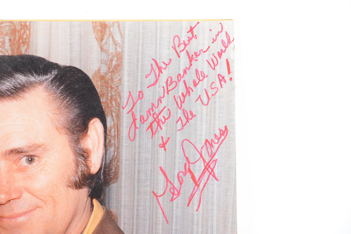 Signed Tammy Wynette and George Jones Photograph