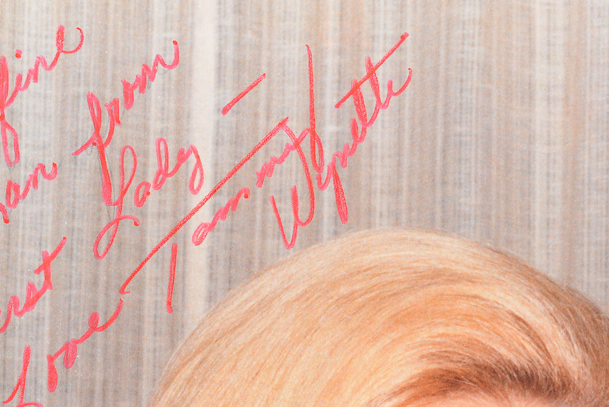 Signed Tammy Wynette and George Jones Photograph