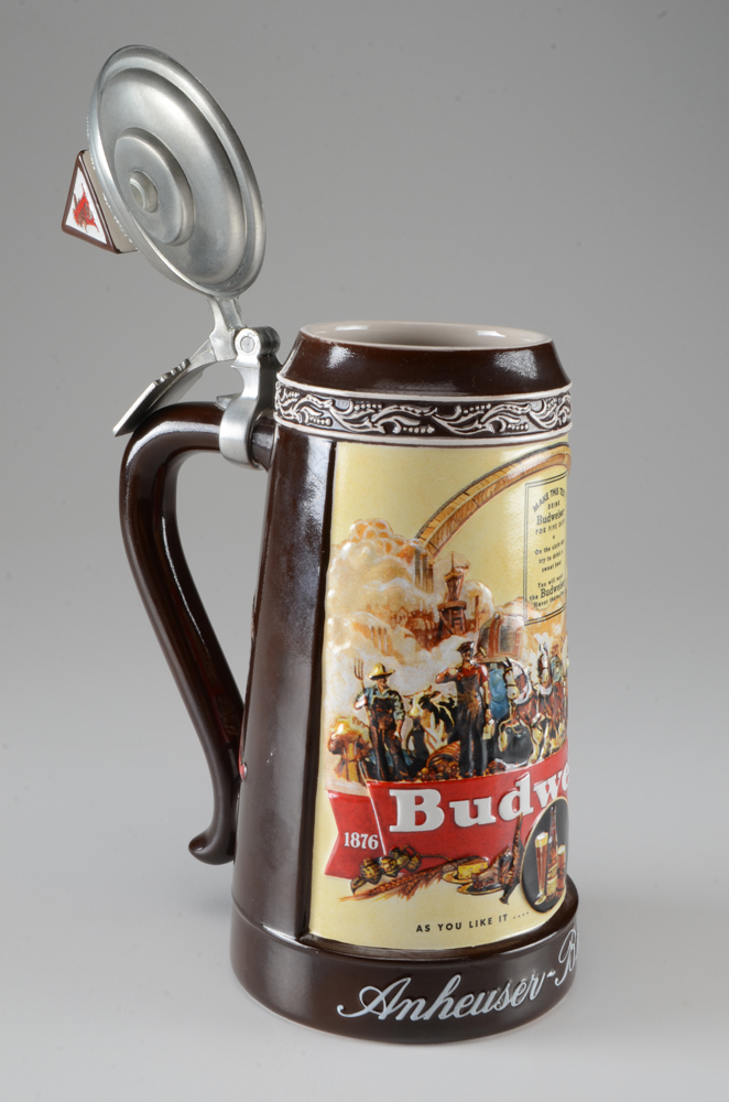 Anheuser Bush 2003 Membership Stein for 1936 Historical Advertising