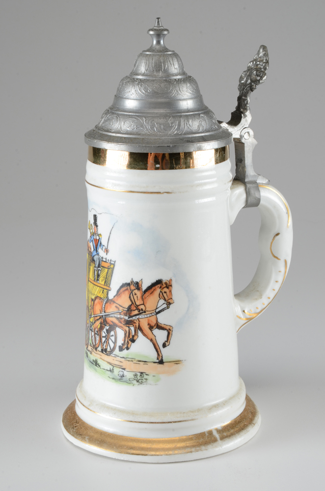 Collection of Vintage Beer Steins and Mugs