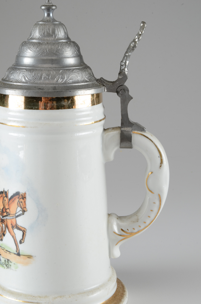 Collection of Vintage Beer Steins and Mugs