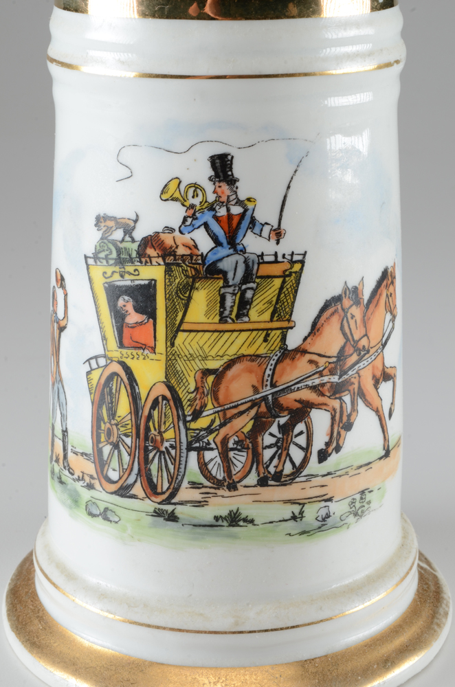 Collection of Vintage Beer Steins and Mugs