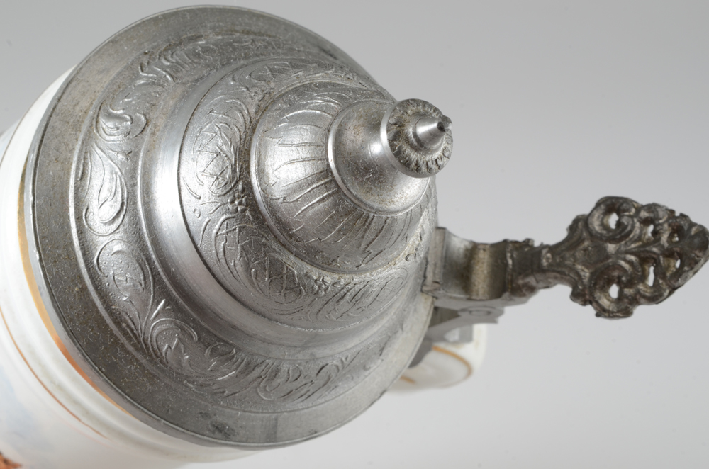 Collection of Vintage Beer Steins and Mugs