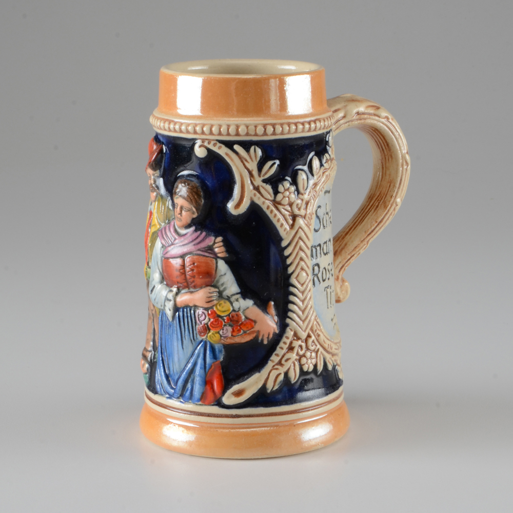 Collection of Vintage Beer Steins and Mugs