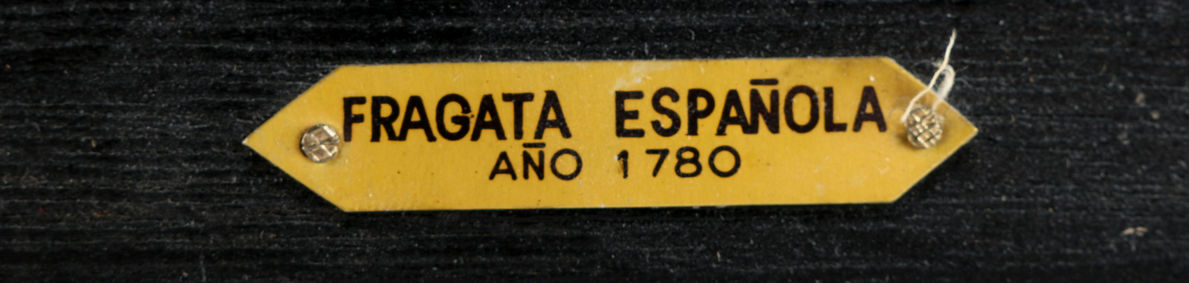 Model of 1780 Fragata Espanola Wooden Sail Ship