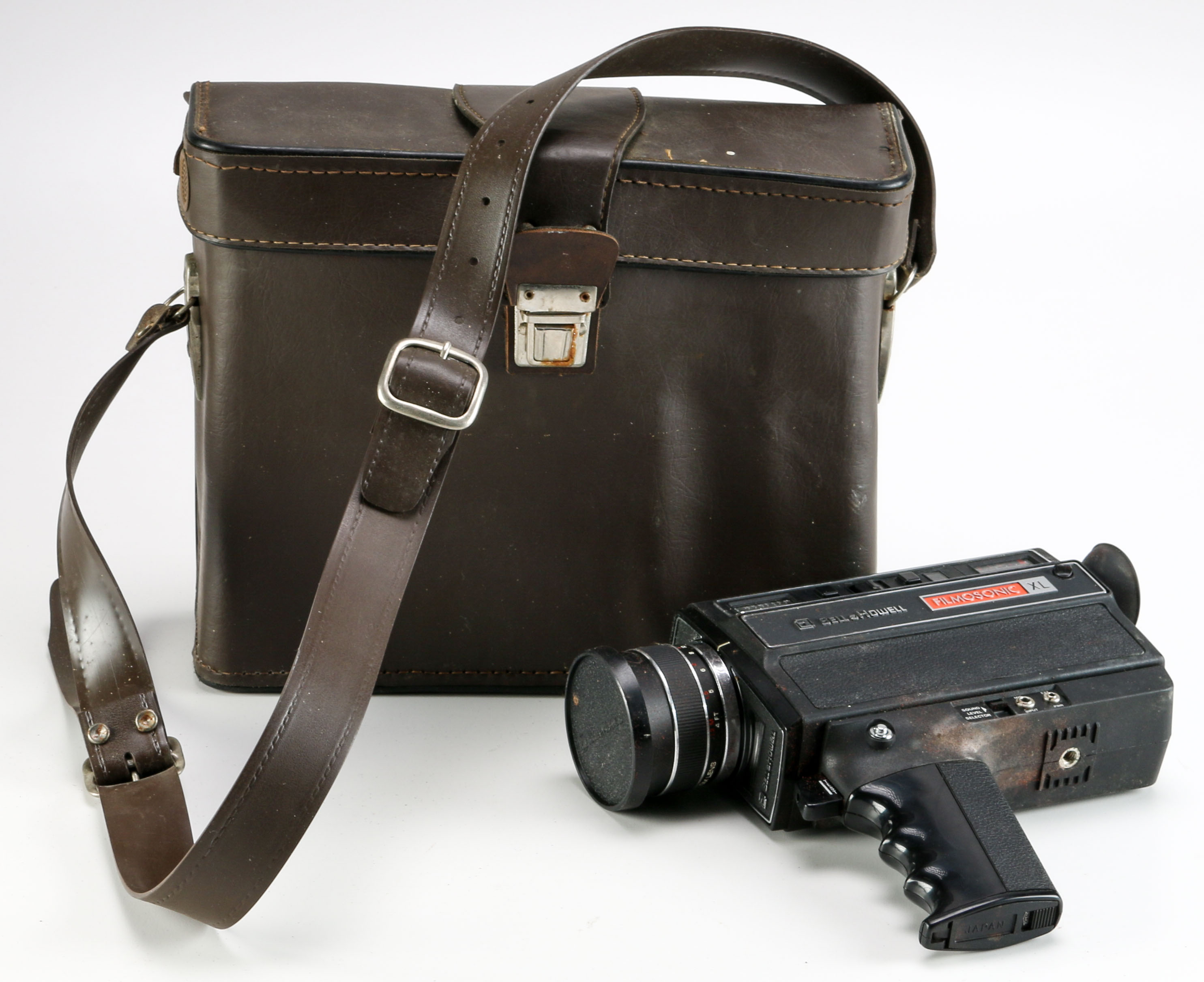 1975 Bell & Howell Filmosonic XL Movie Camera with Case