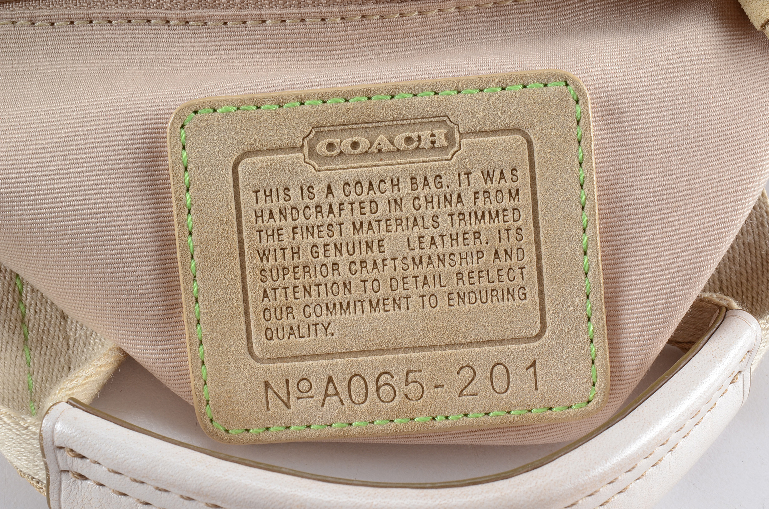 Three Coach Handbags