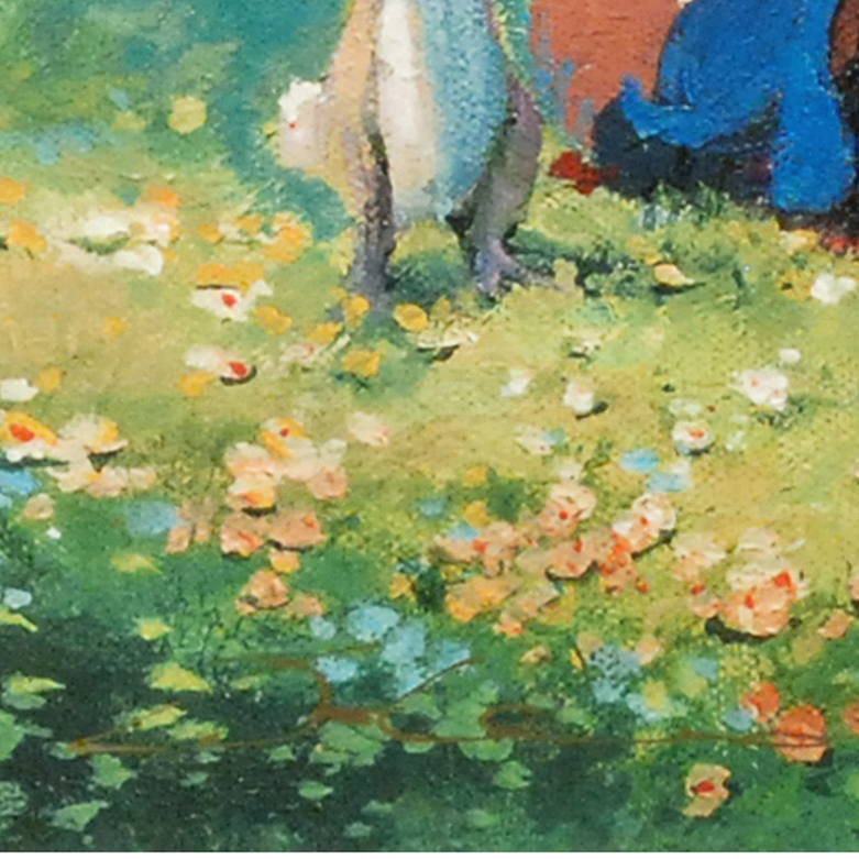 James Coleman Signed Lithograph on Paper "Splendiferous Picnic"