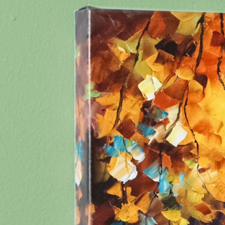 Leonid Afremov Signed Giclee on Canvas "Misty Park"