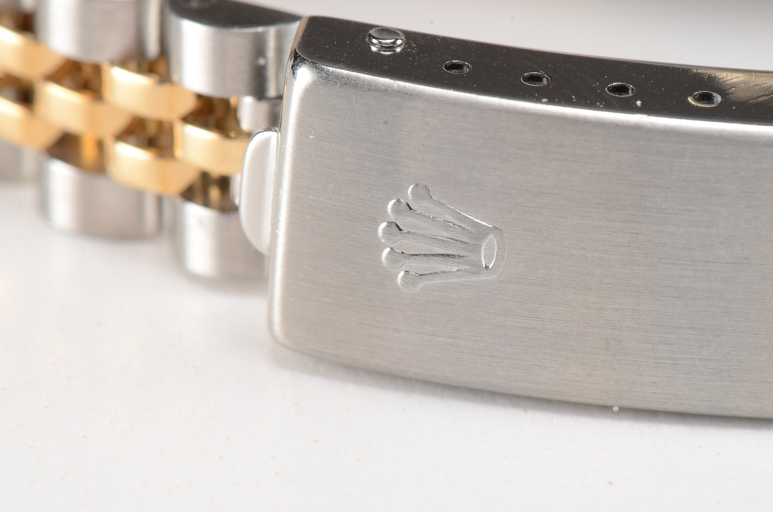 Women's Rolex 18K Yellow Gold and Stainless Steel Oyster Perpetual Watch