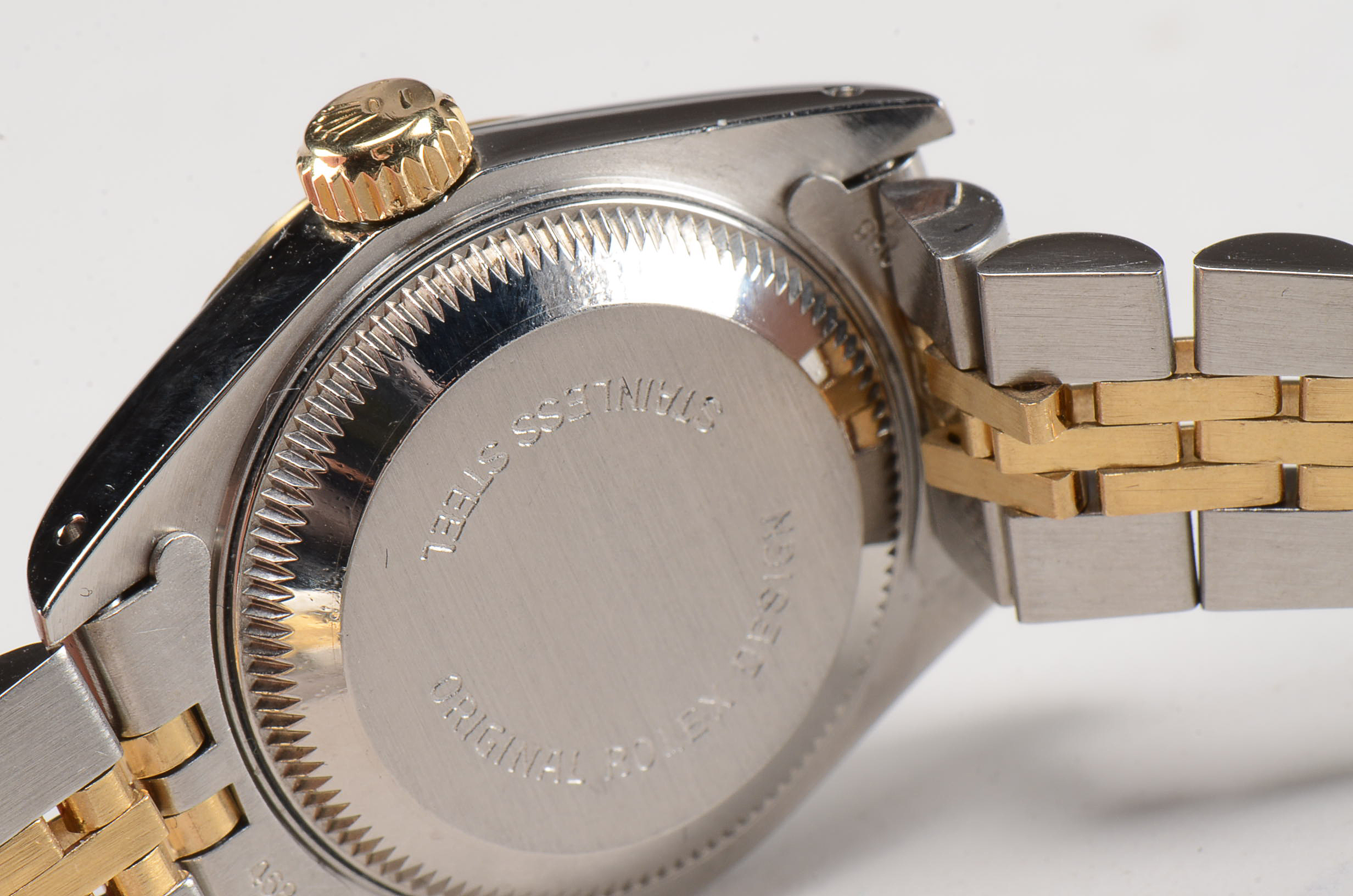 Women's Rolex 18K Yellow Gold and Stainless Steel Oyster Perpetual Watch