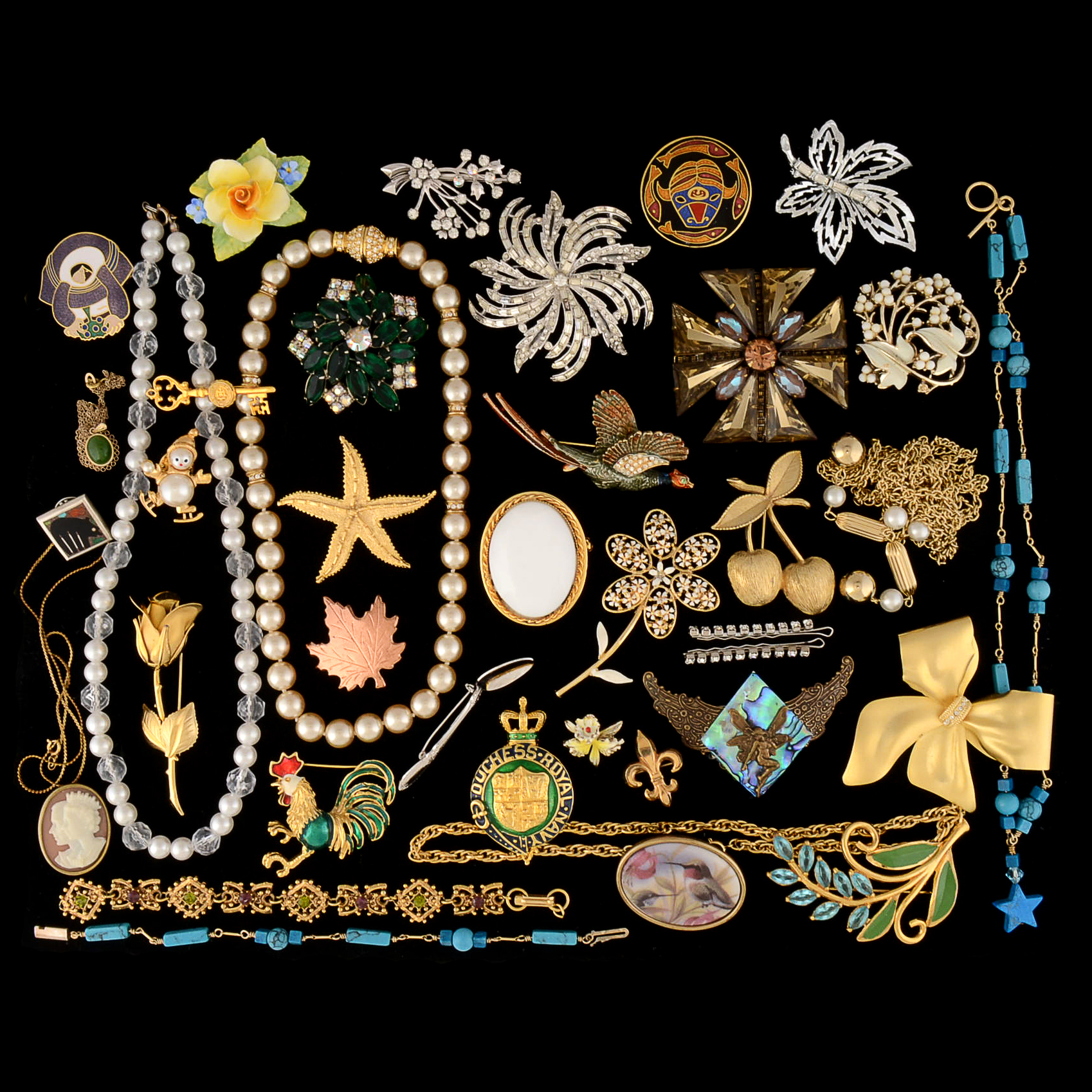 Large Group of Costume Jewelry