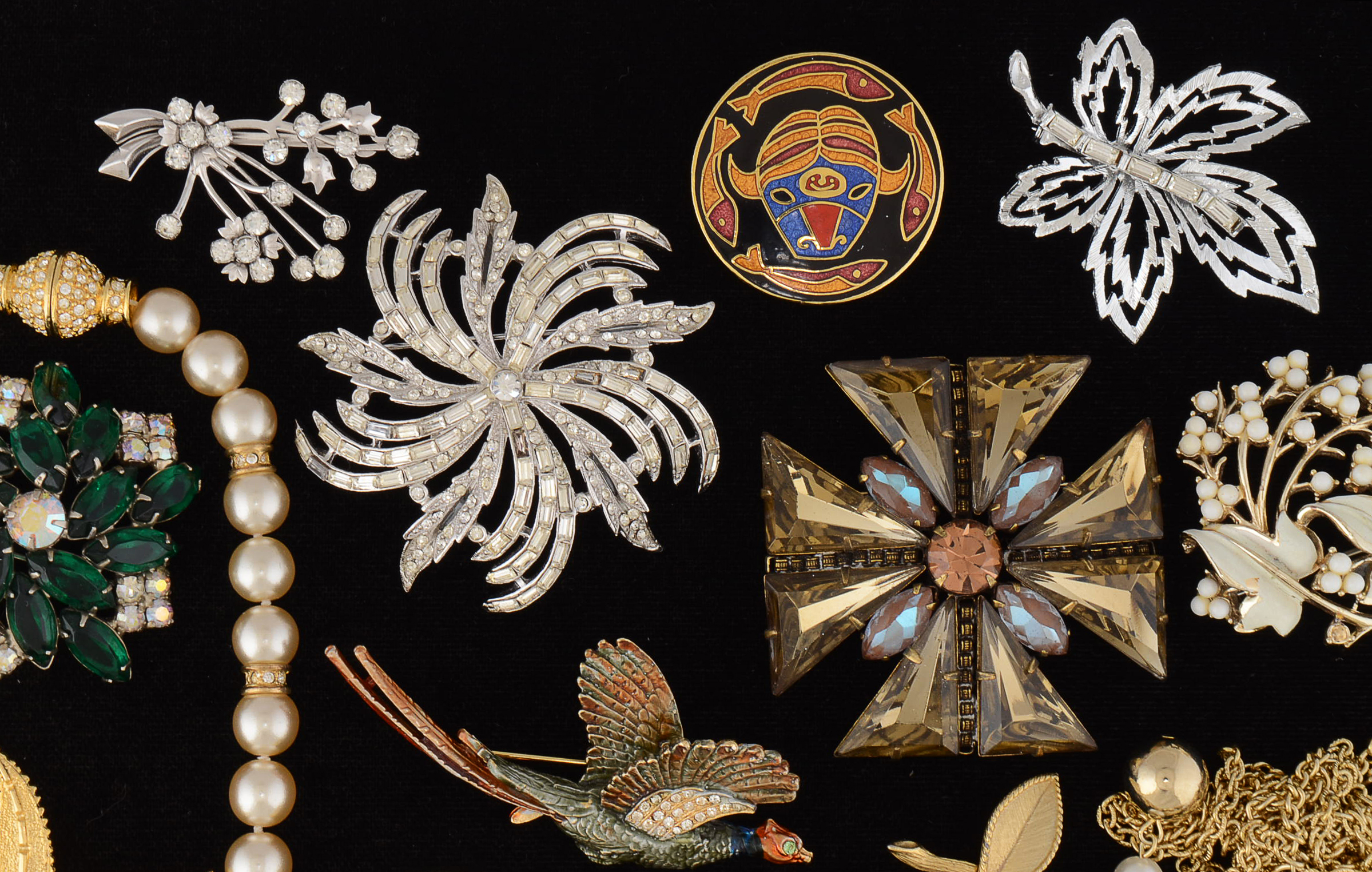 Large Group of Costume Jewelry