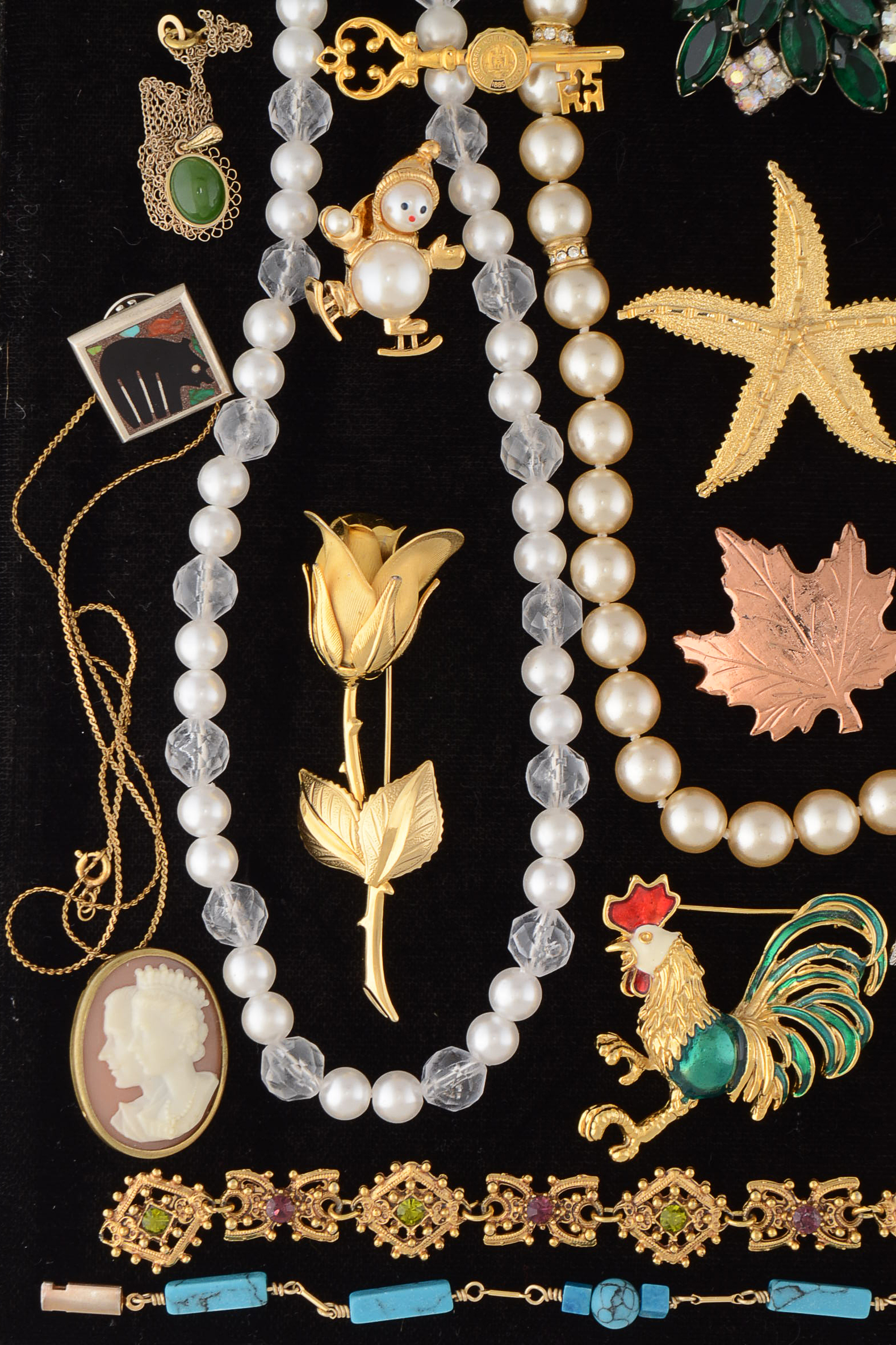 Large Group of Costume Jewelry