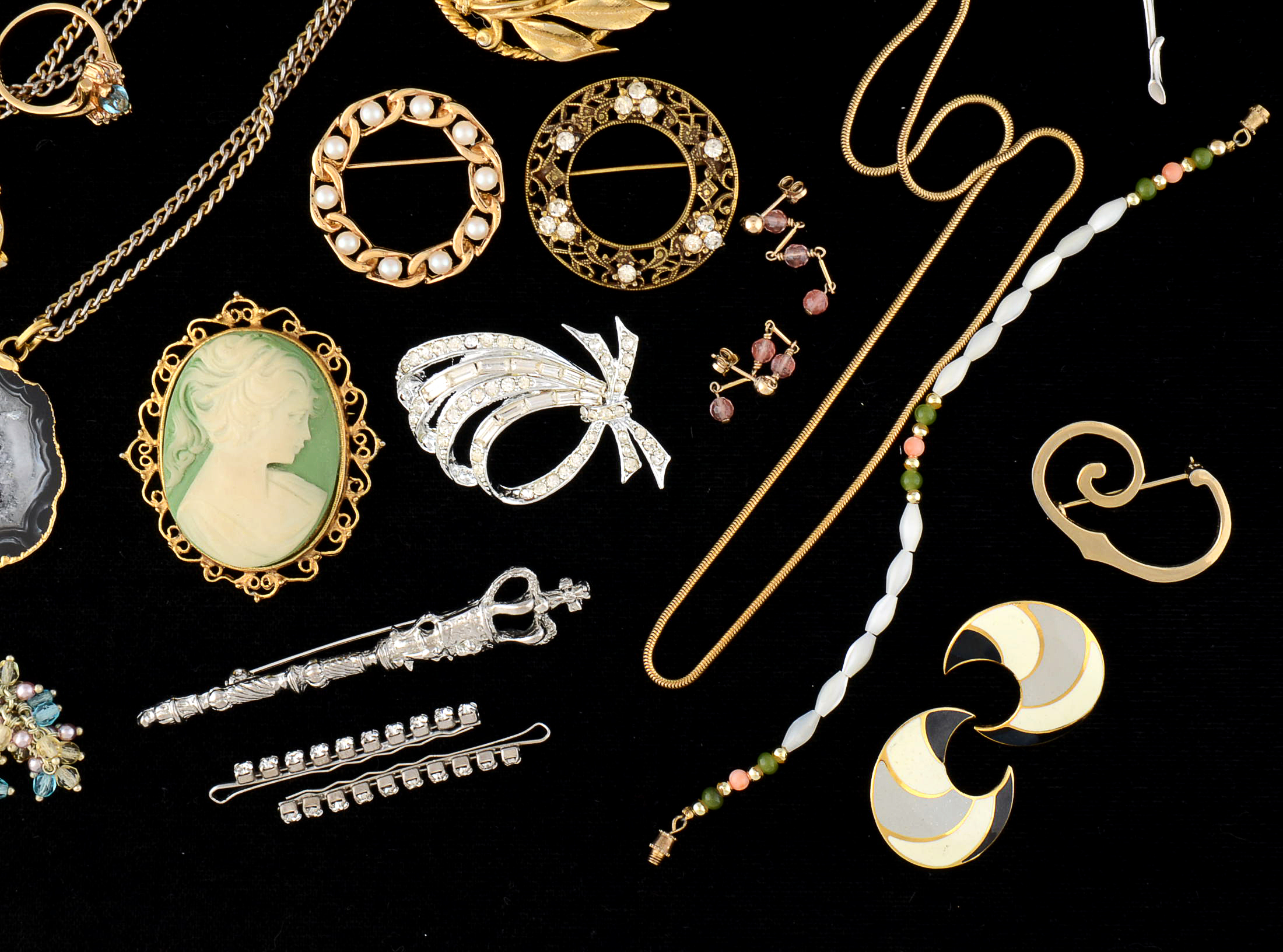 Large Group of Costume Jewelry