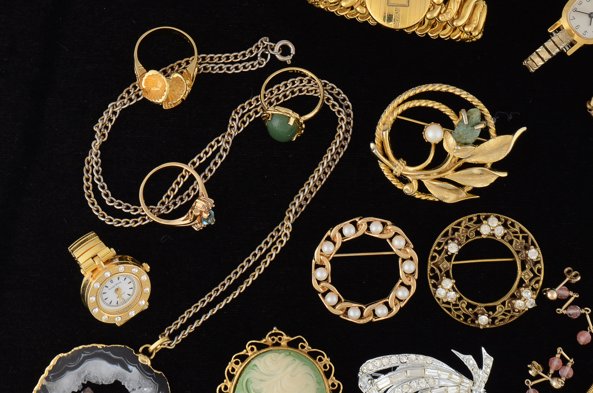 Large Group of Costume Jewelry