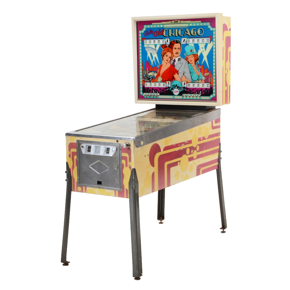 Bally Old Chicago Pinball Machine