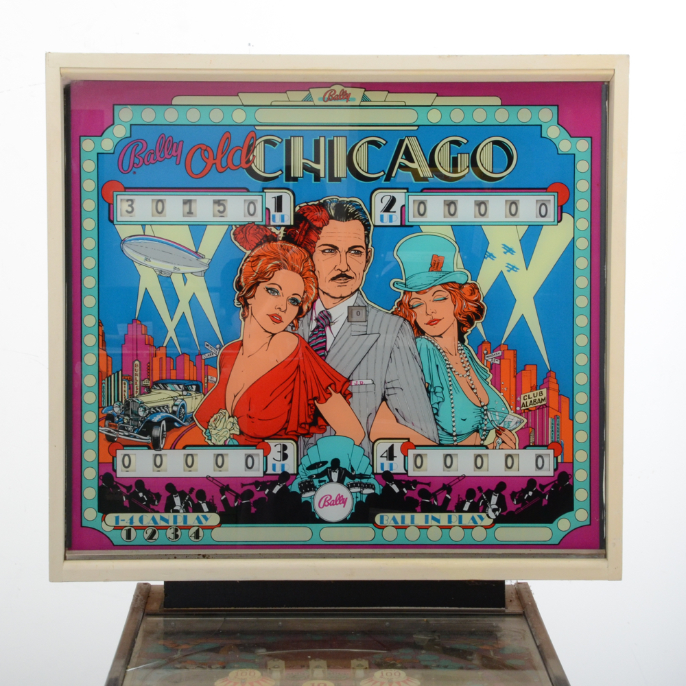 Bally Old Chicago Pinball Machine