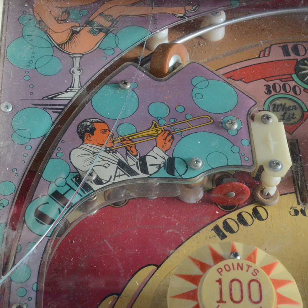 Bally Old Chicago Pinball Machine