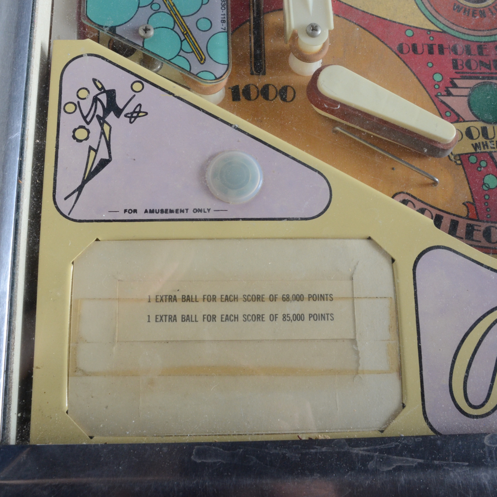 Bally Old Chicago Pinball Machine