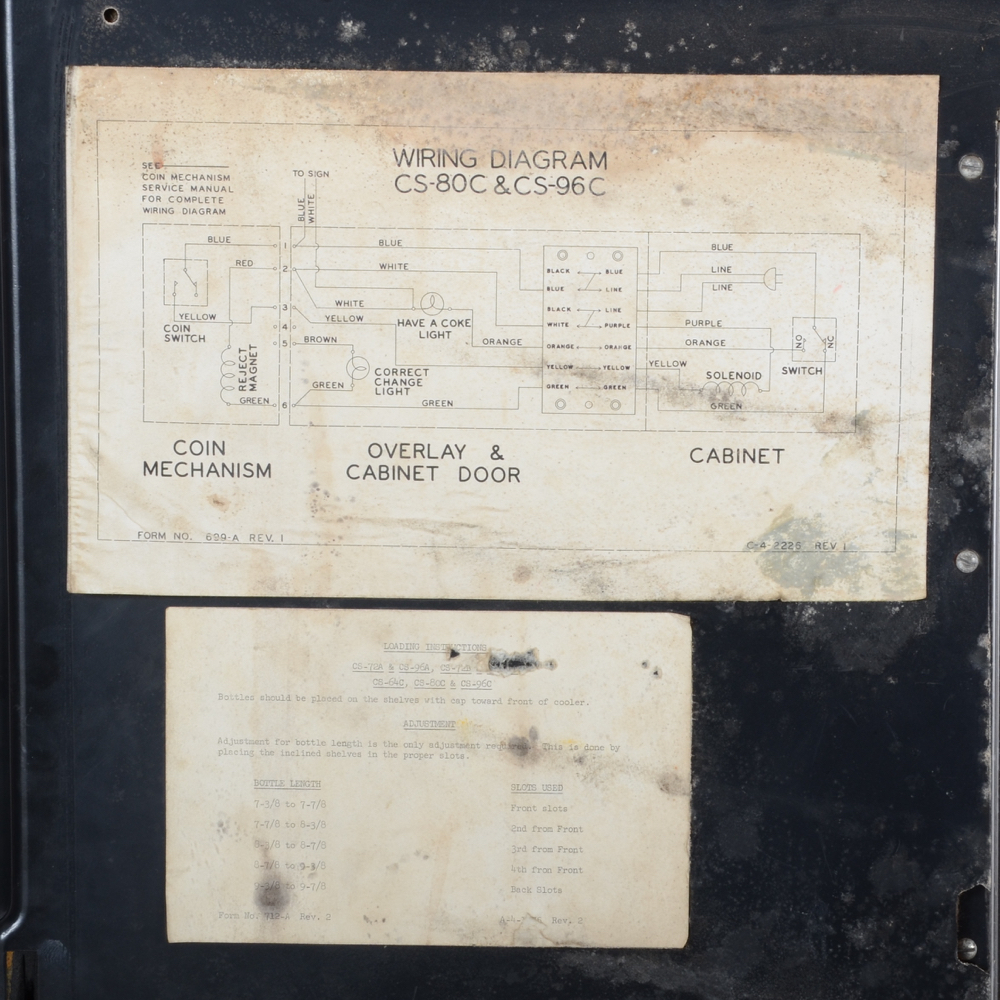 Vintage Coca-Cola Vending Machine