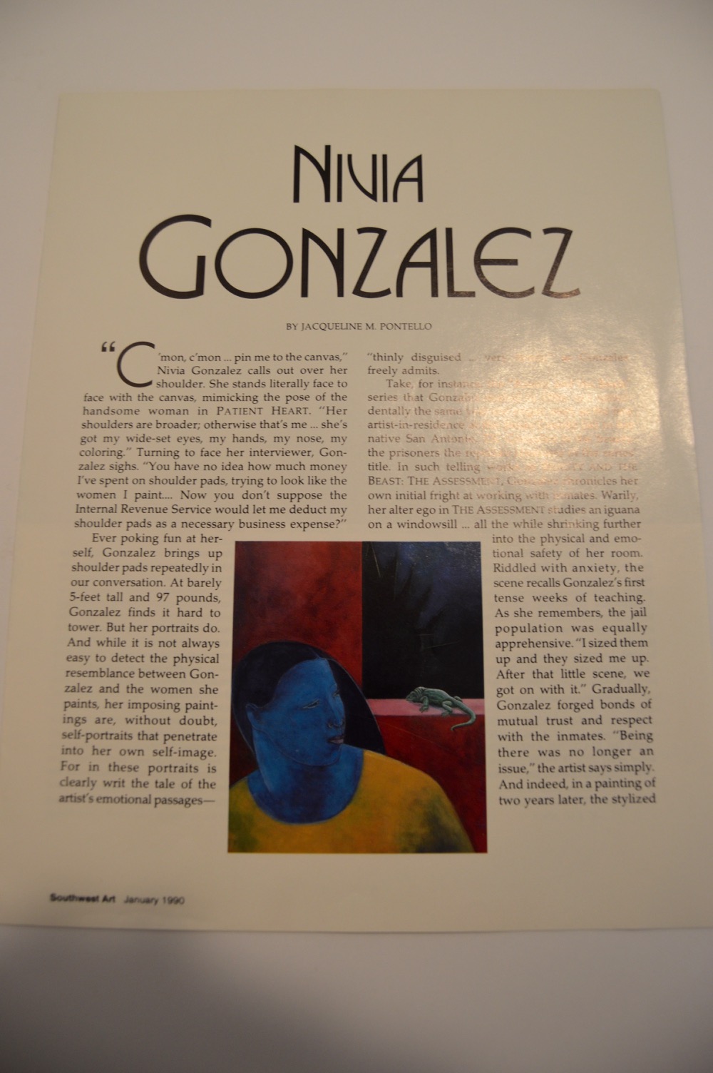 Nivia Gonzalez "Jardin de Noche" Limited Edition Print