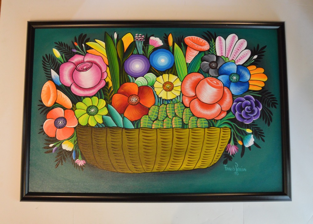 Francis Paraison Original Acrylic on Canvas