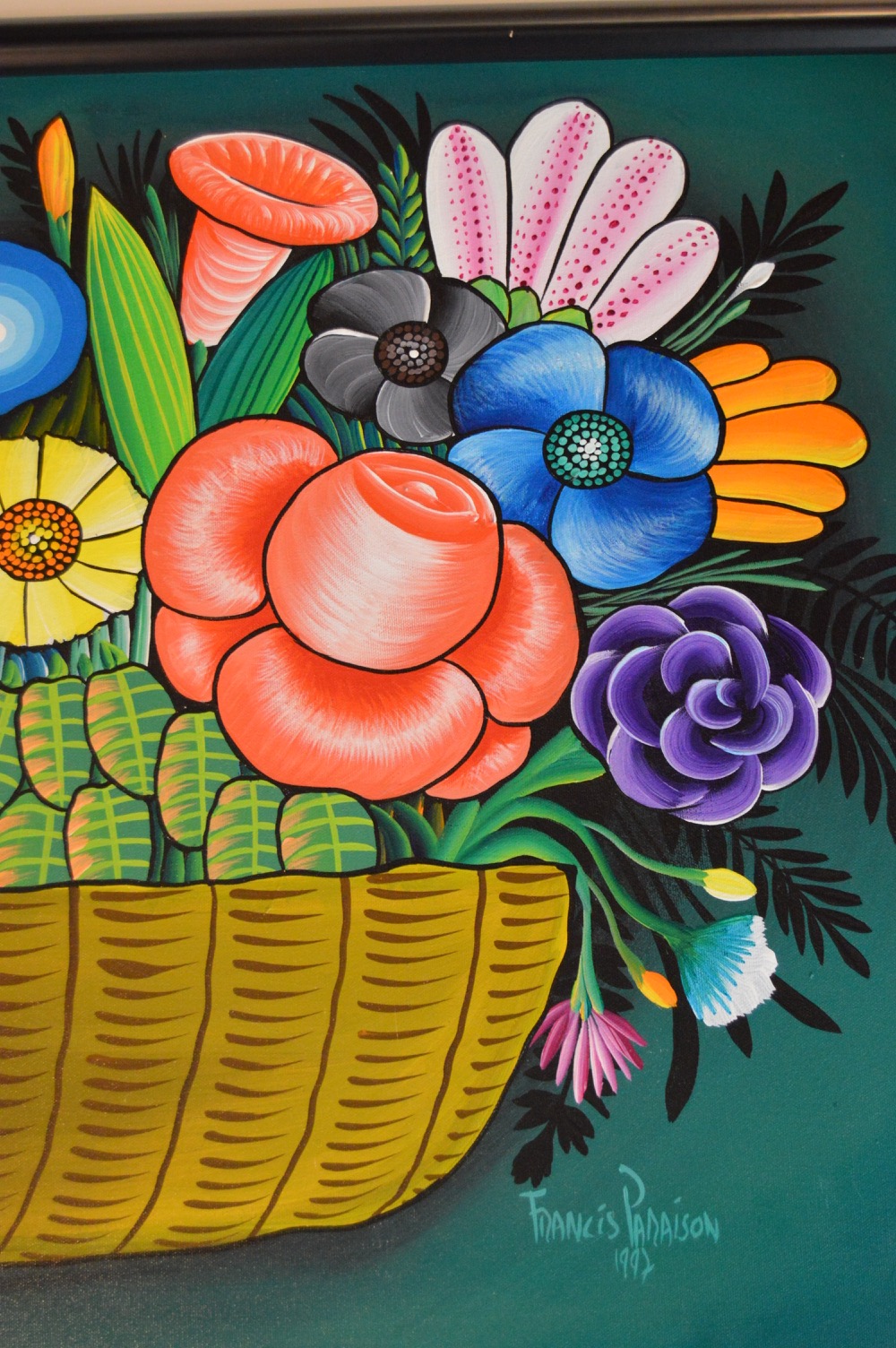 Francis Paraison Original Acrylic on Canvas