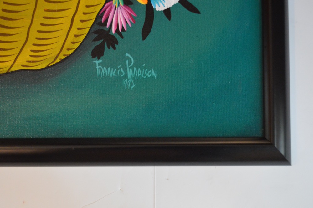 Francis Paraison Original Acrylic on Canvas