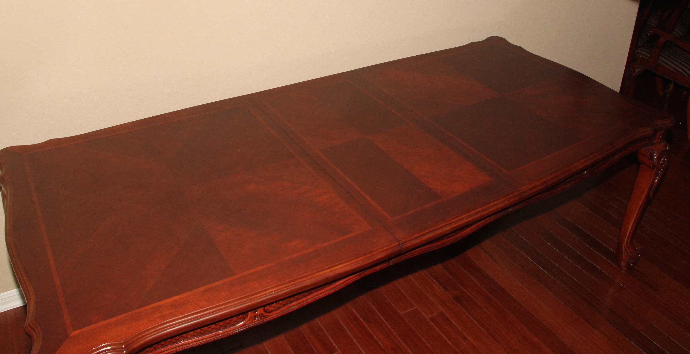 Cherry Tone Dining Room Set by Ashley Furniture