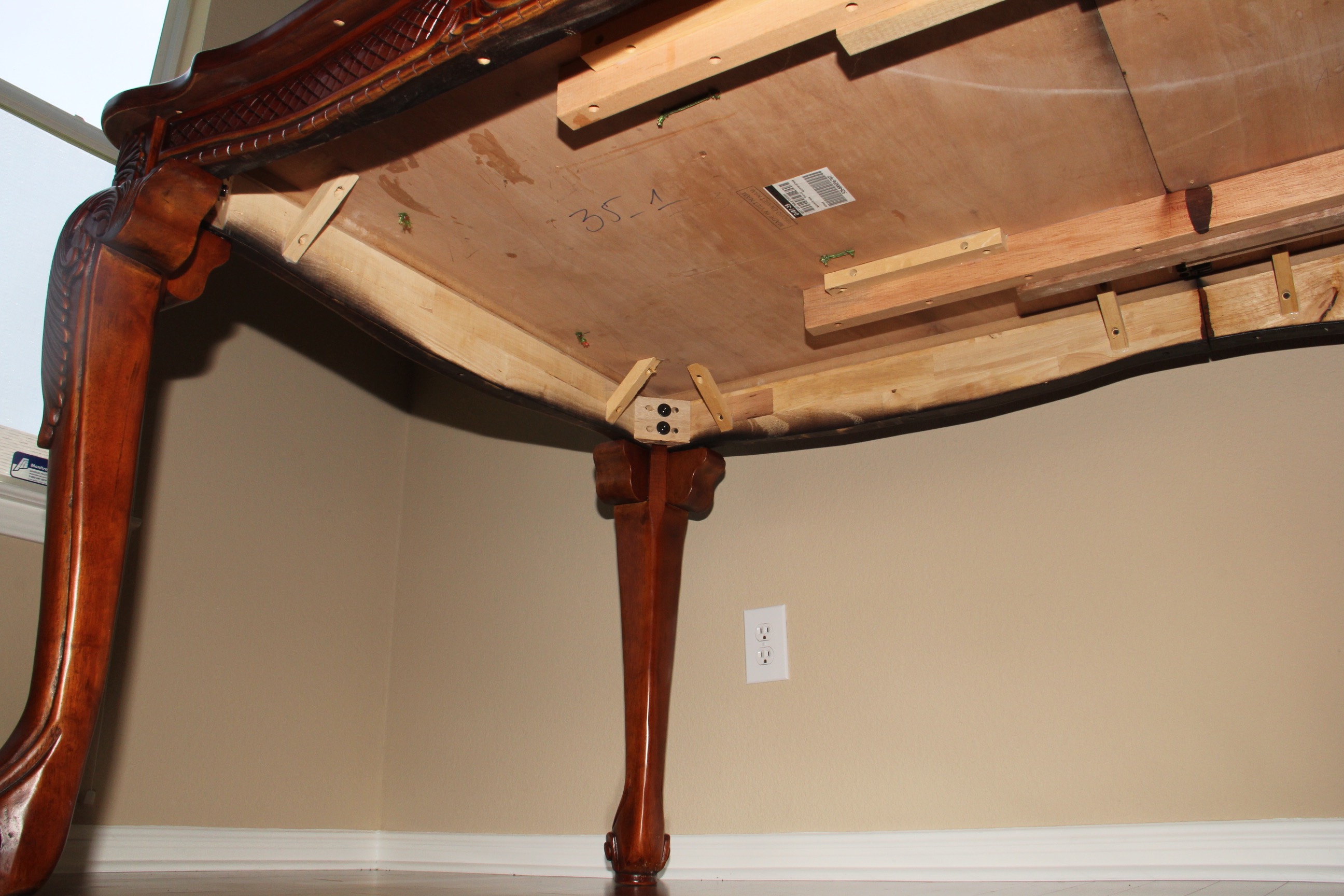 Cherry Tone Dining Room Set by Ashley Furniture