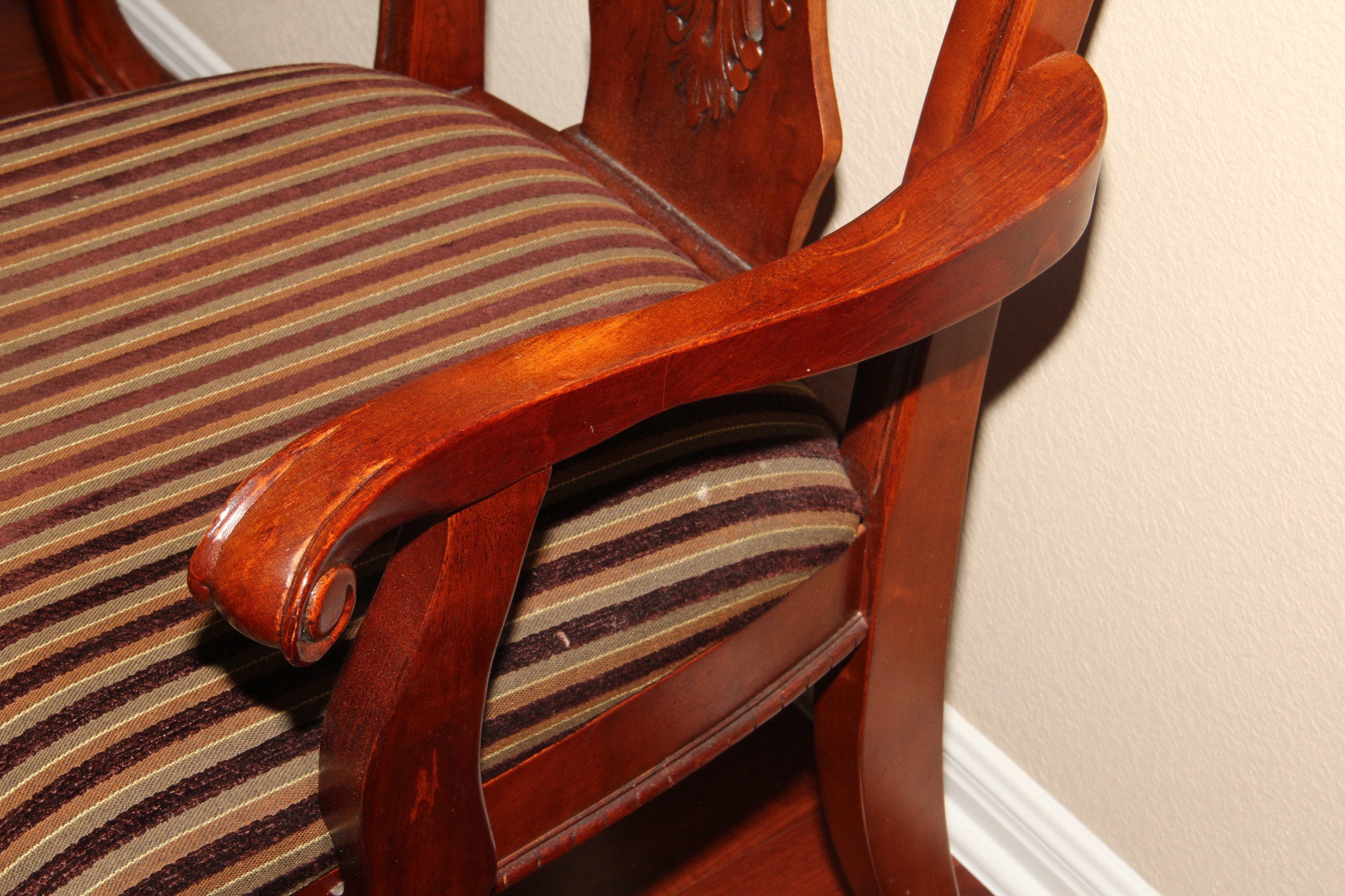 Cherry Tone Dining Room Set by Ashley Furniture