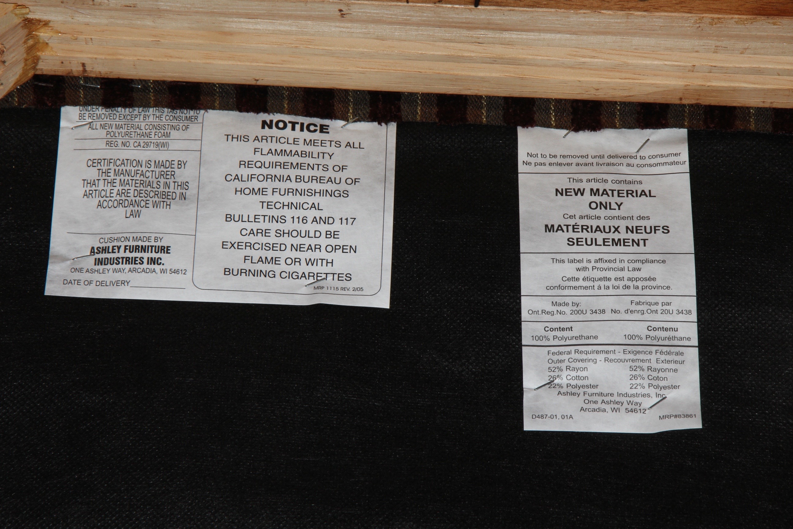 Cherry Tone Dining Room Set by Ashley Furniture