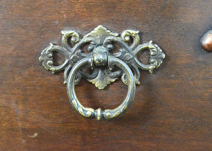 Depression Era Dresser with Mirror