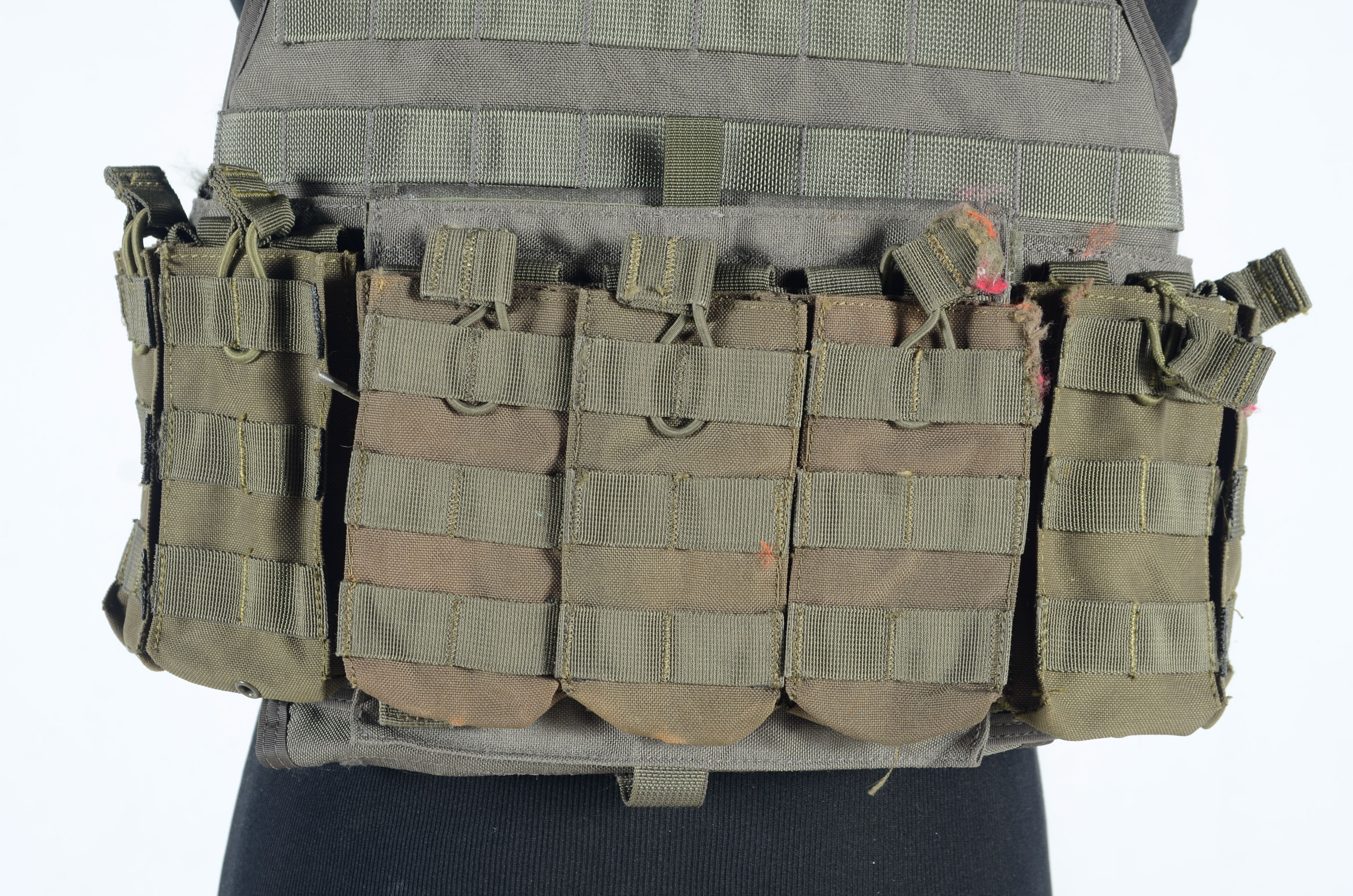 Bushmaster Rifle Case with Eagle Industries Military Tactical Plate Vest and Gun Locks