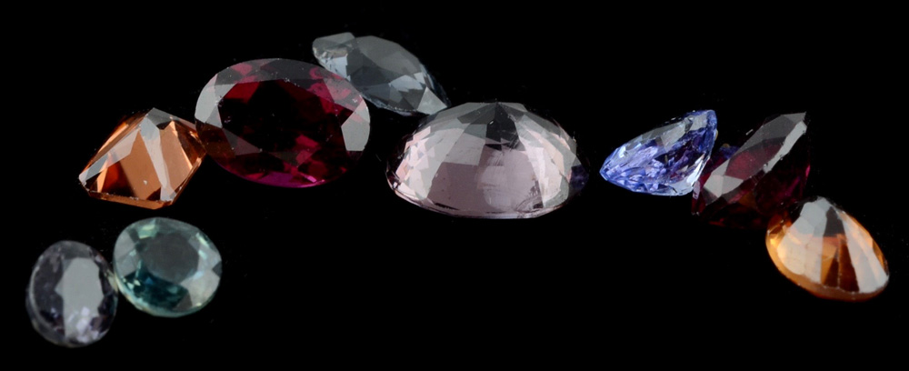 Rare Gemstone Assortment Including Natural Sapphire, 8.52 CTW