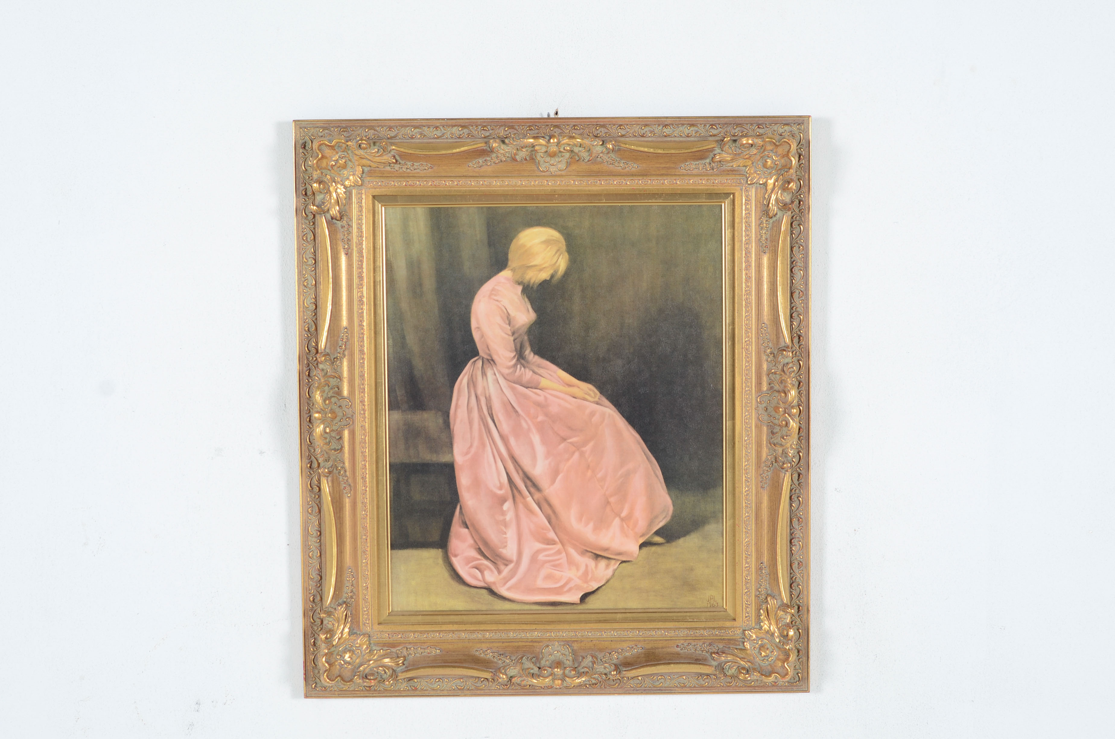 "The Secret" Framed Print After Joanne Pemberton Longman