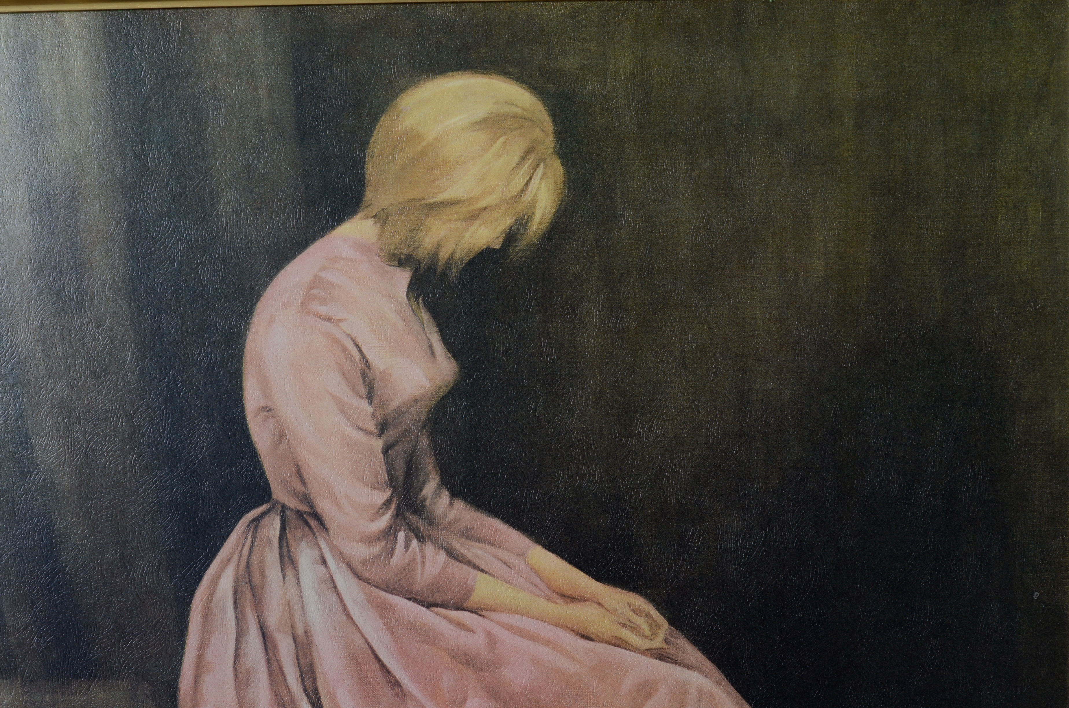 "The Secret" Framed Print After Joanne Pemberton Longman