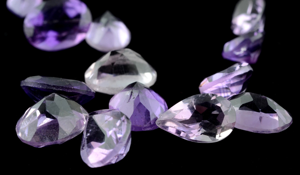 Collection of Loose Amethyst Cut Gemstones, 14.0 CTW