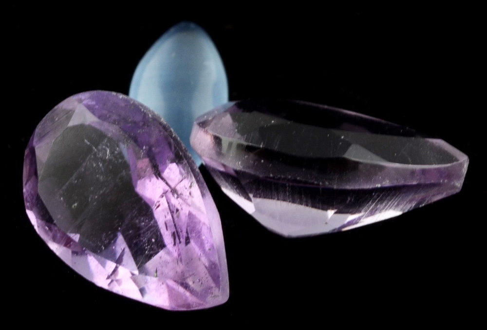 Collection of Loose Amethyst Cut Gemstones, 14.0 CTW