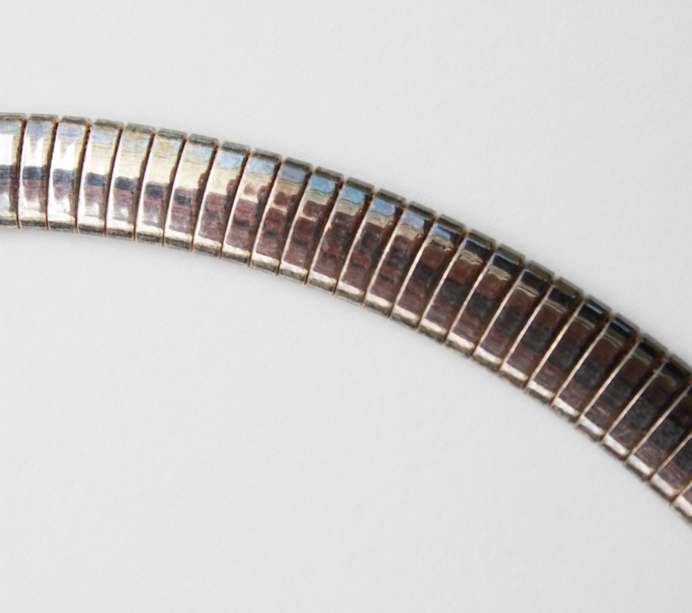 Sterling Silver Omega Chain Necklace