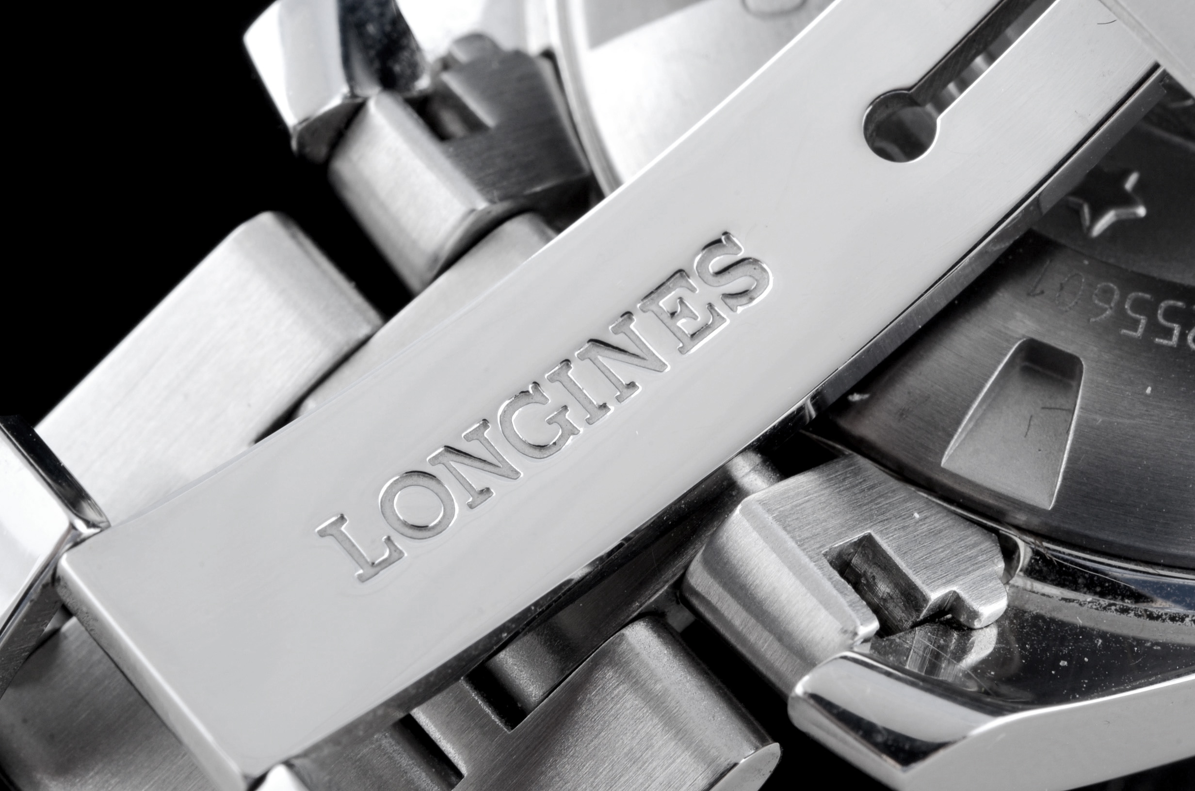 Men's Longines HydroConquest Divers 41mm Black Automatic Steel Watch