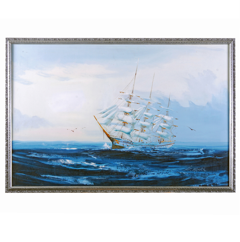 K. Maskell Oil Painting on Canvas